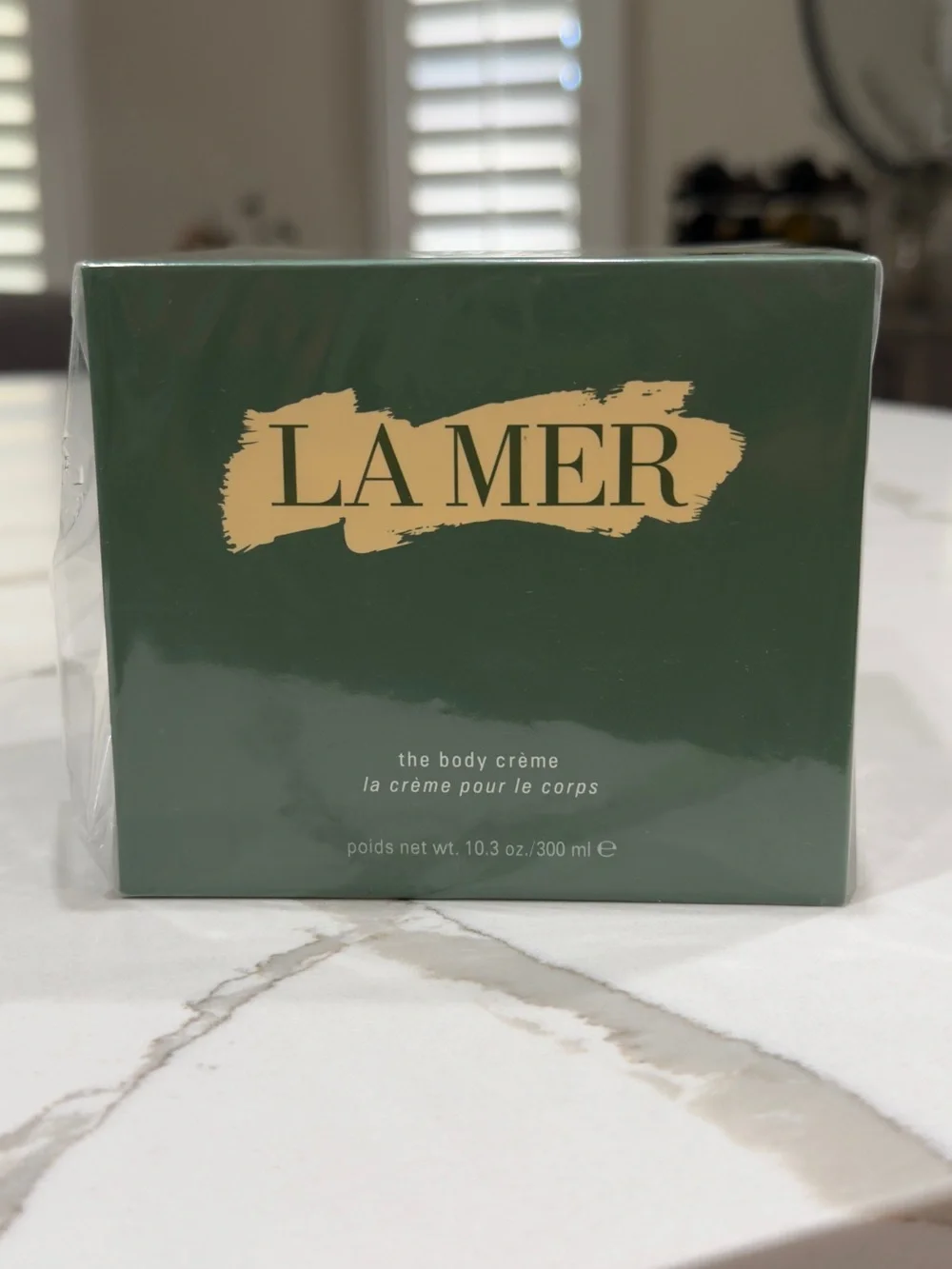 NIB La Mer The Body Crème 10.3 oz / 300 ml Sealed Luxury Moisturizer